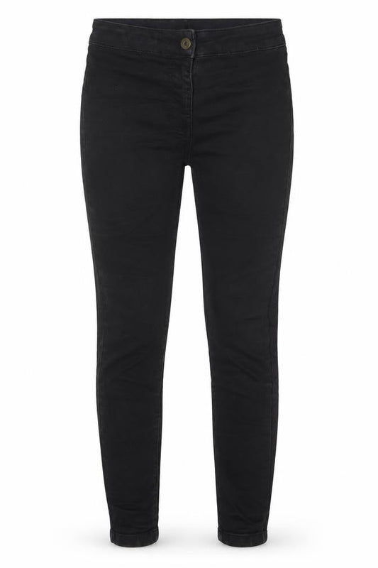 COLLUSION Womens Black Cotton Skinny Jeans Size 26 in L23 in Regular Button
