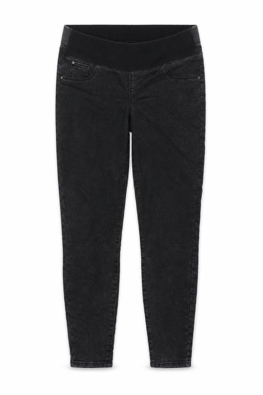 Matalan Womens Black Cotton Skinny Jeans Size 10 L37 in Regular
