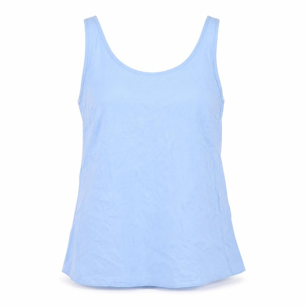 Primark Womens Blue Polyester Camisole Tank Size 12 Round Neck