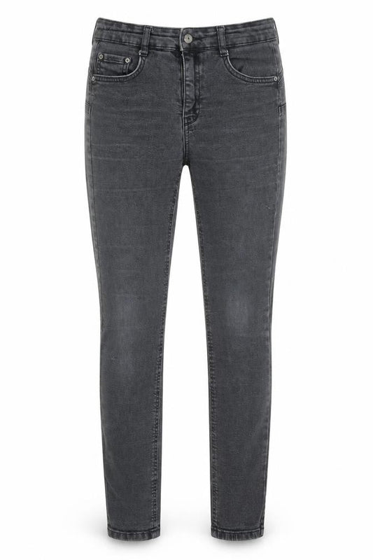 Pull&Bear Womens Black Cotton Skinny Jeans Size 8 L26 in Regular Button