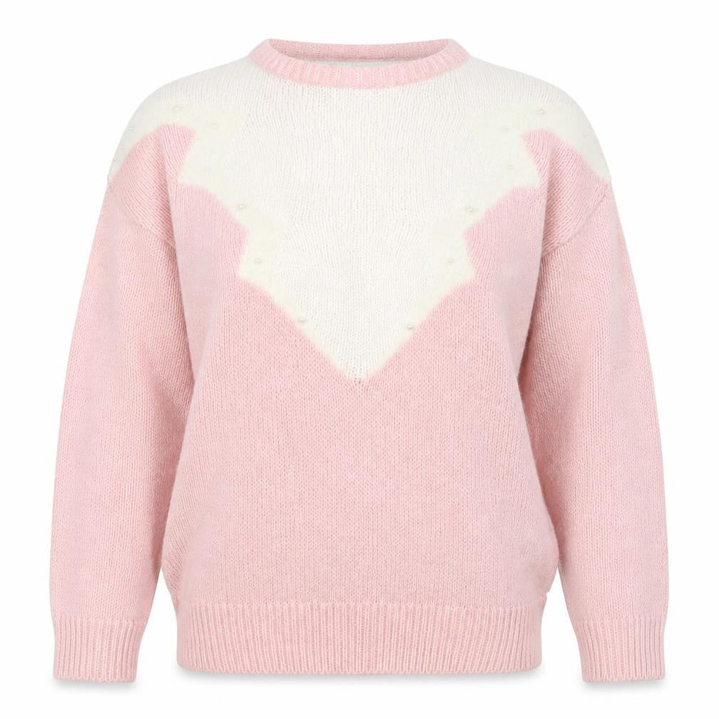Planet Womens Pink Roll Neck Viscose Pullover Jumper Size S