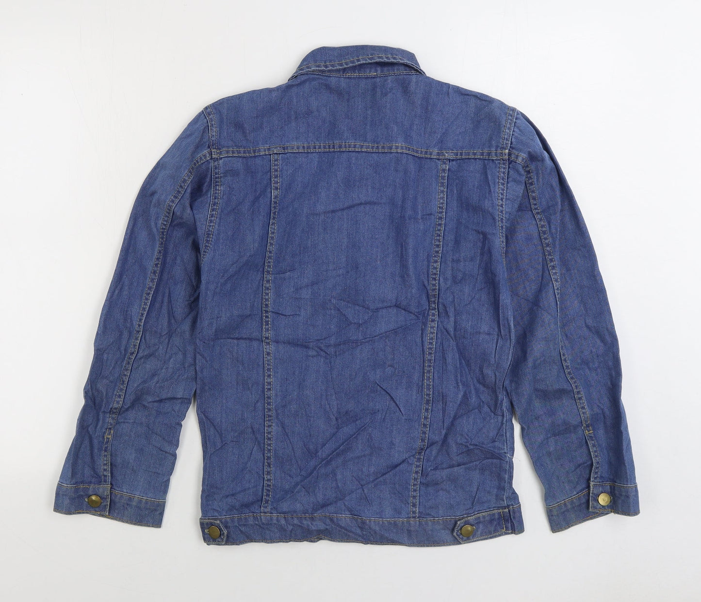 Five States Womens Blue Jacket Size S Button