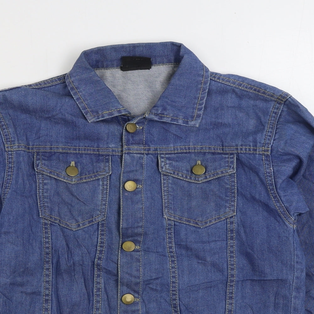 Five States Womens Blue Jacket Size S Button