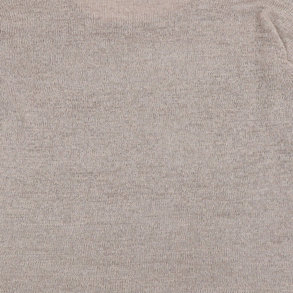 Divided Womens Brown Scoop Neck Acrylic Pullover Jumper Size S