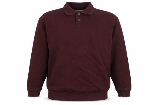EWM Mens Purple Cotton Pullover Sweatshirt Size L