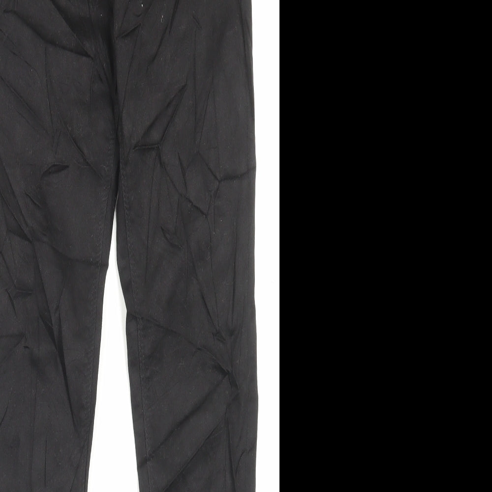 Ware Denim Womens Black Cotton Skinny Jeans Size 10 L29 in Regular Button
