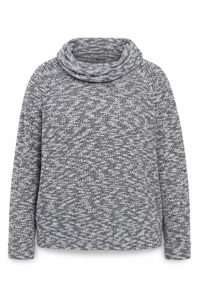 Cupio Womens Blue Roll Neck Polyester Pullover Jumper Size M
