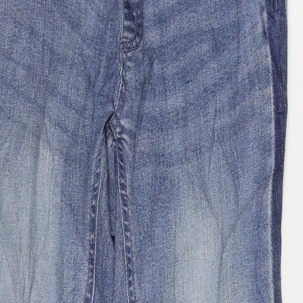 Blooming Marvelous Womens Blue Cotton Jegging Jeans Size 14 L28 in Regular