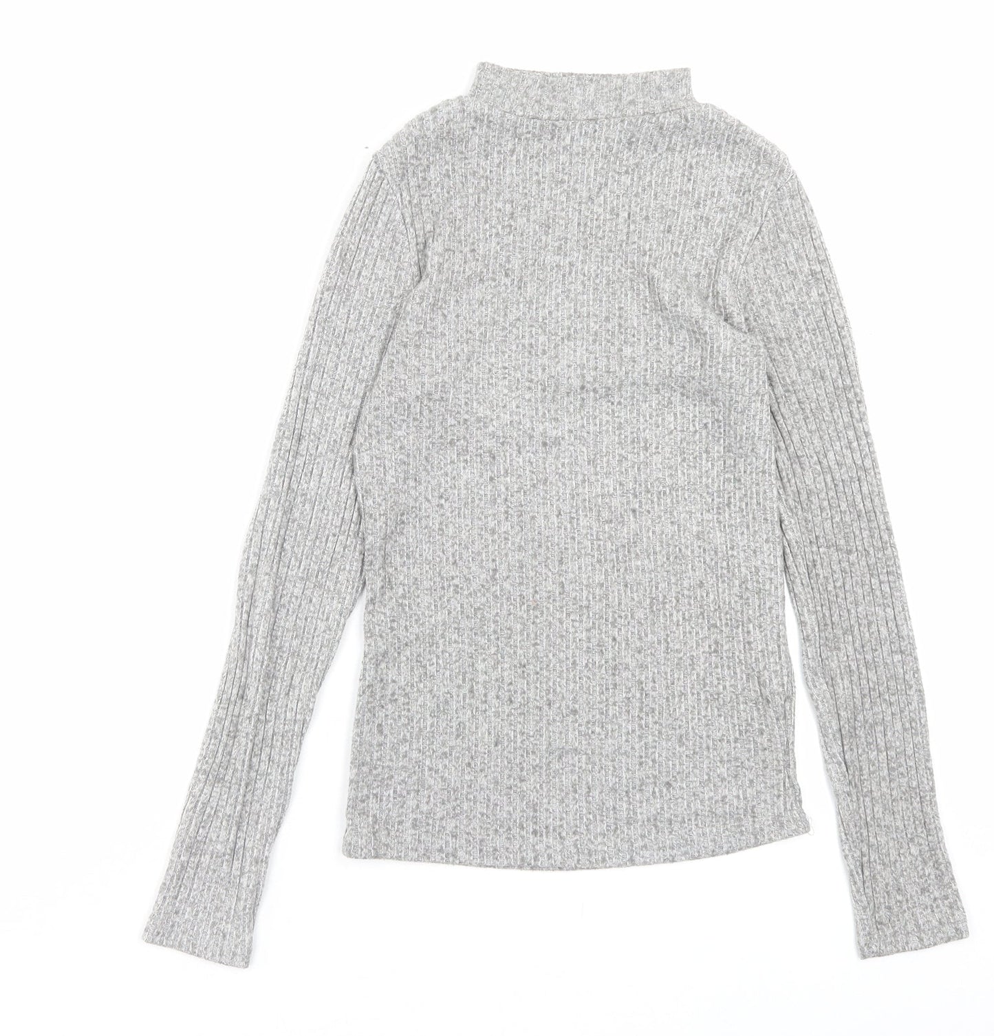 Atmosphere Womens Gold Round Neck Viscose Pullover Jumper Size 8
