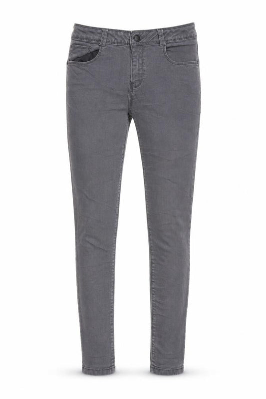 Dorothy Perkins Womens Grey Cotton Skinny Jeans Size 10 L26.5 in Regular Zip