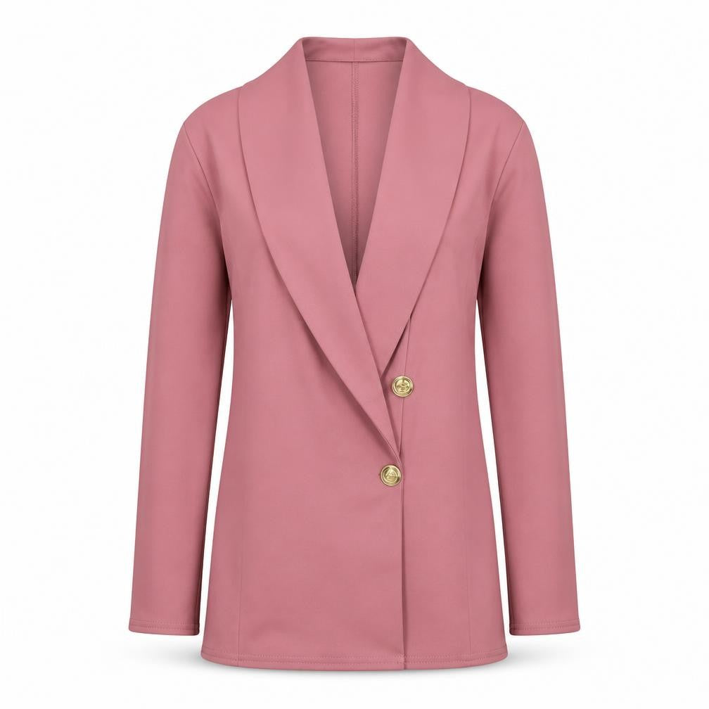 I SAW IT FIRST Womens Pink Jacket Blazer Size 6