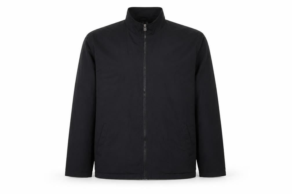 SQV Mens Black Jacket Size M Zip