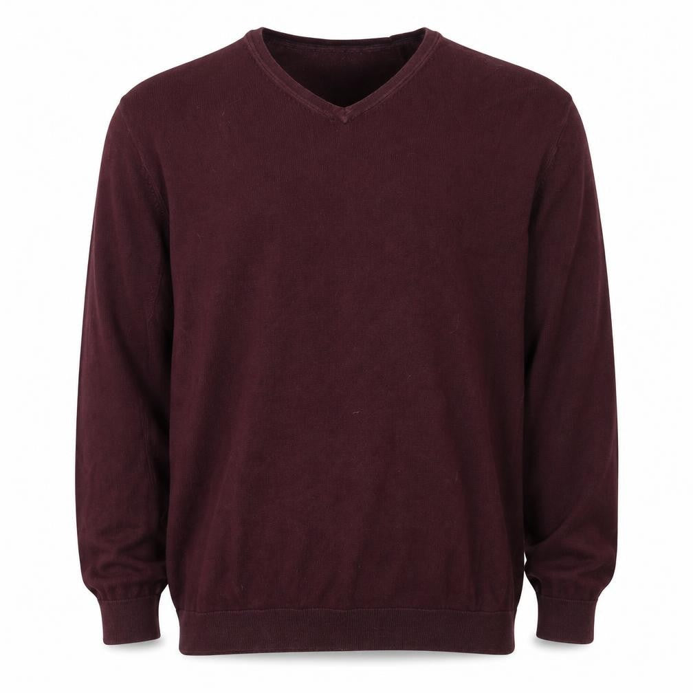 NEXT Mens Red Cotton Pullover Sweatshirt Size L