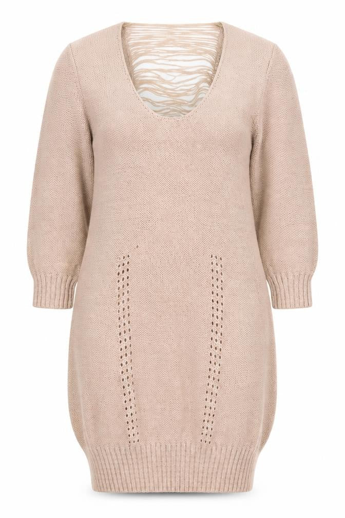 Atmosphere Womens Pink Scoop Neck Acrylic Pullover Jumper Size 8