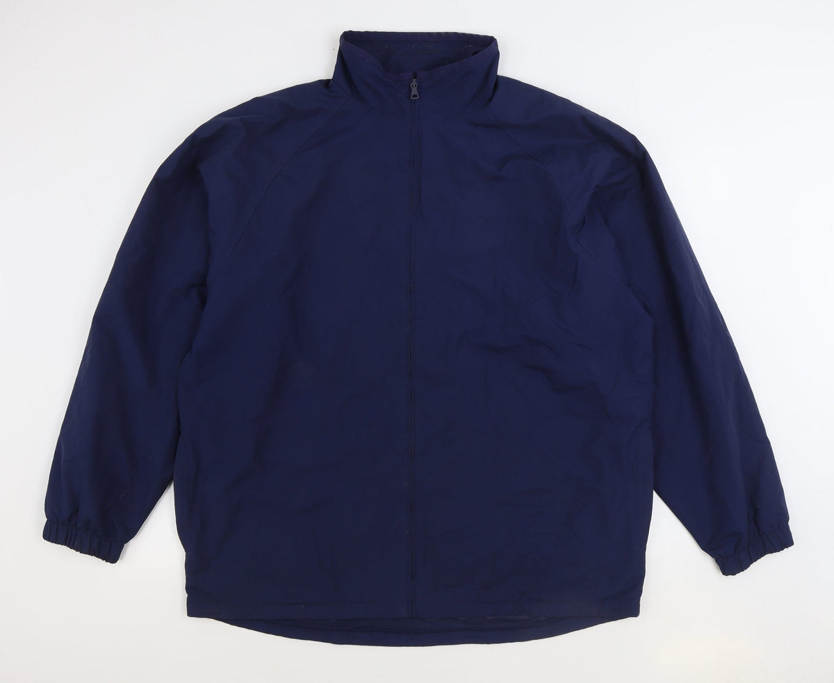 Marks & Spencer Womens Blue Jacket Size XL Zip