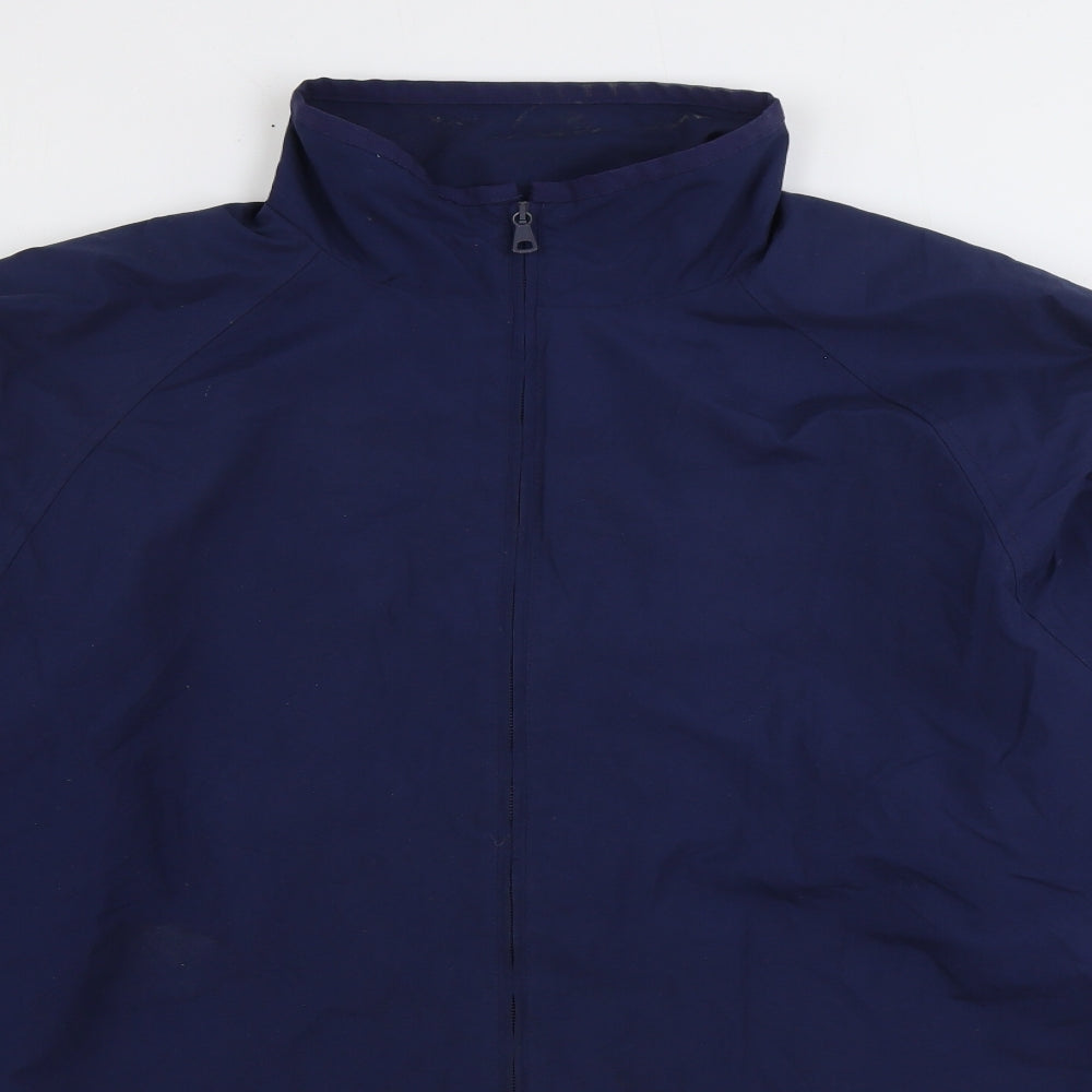 Marks & Spencer Womens Blue Jacket Size XL Zip