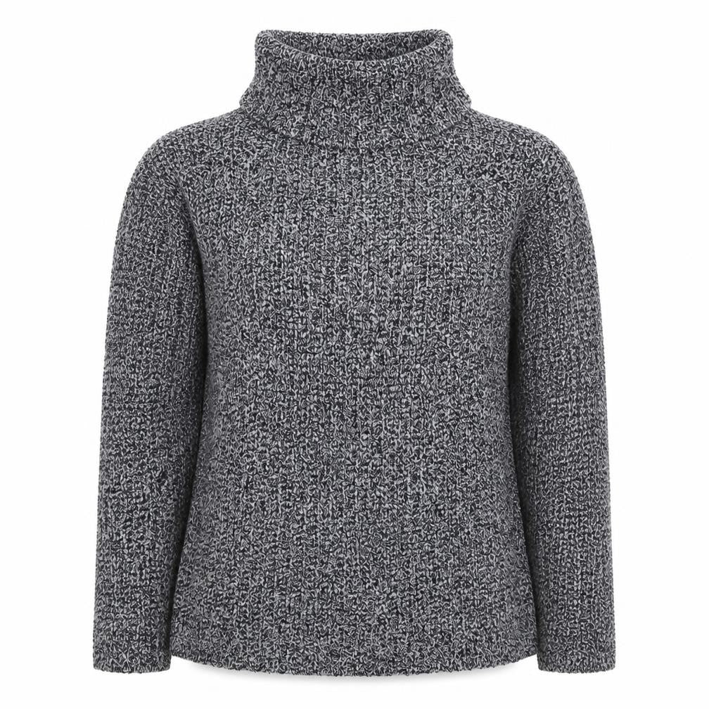 Atmosphere Womens Grey Roll Neck Viscose Pullover Jumper Size 6
