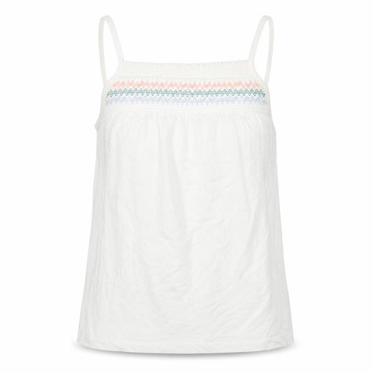 Marks and Spencer Womens White Cotton Camisole Tank Size 12 Square Neck