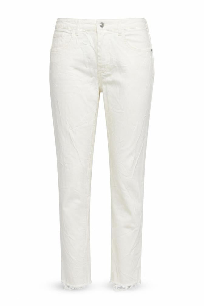 Zara Womens Ivory Cotton Skinny Jeans Size 10 L25 in Regular Zip