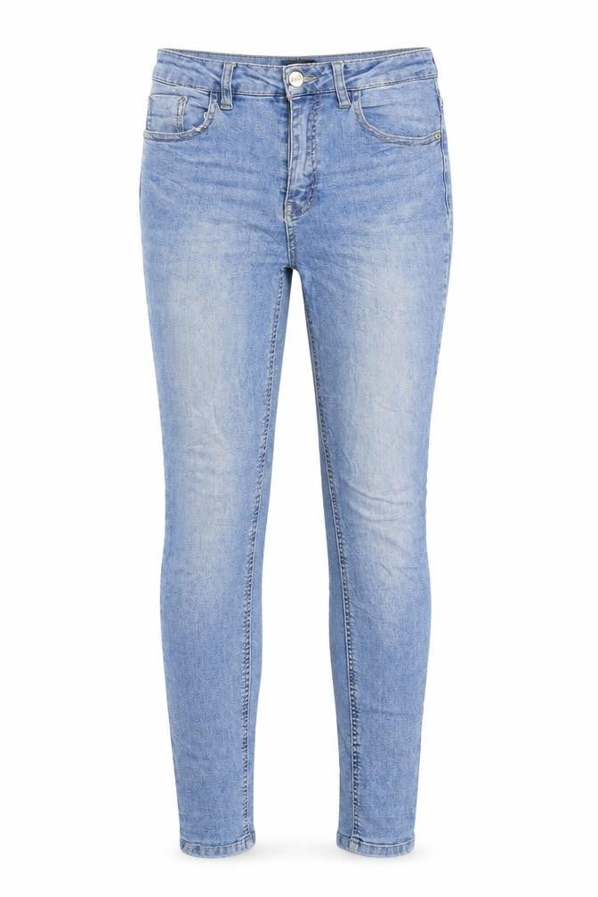 Dotti Womens Blue Cotton Skinny Jeans Size 8 L29 in Regular Zip