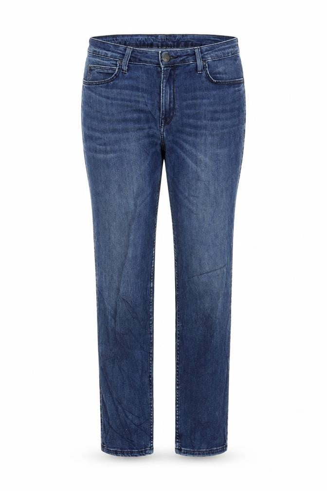 Lee Womens Blue Cotton Skinny Jeans Size 34 in L28 in Regular Zip