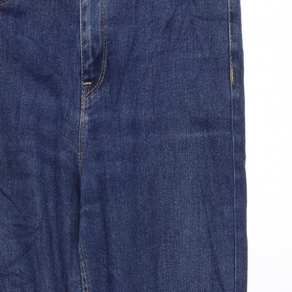 Preworn Womens Blue Polyester Skinny Jeans Size 29 in L26 in Regular Zip