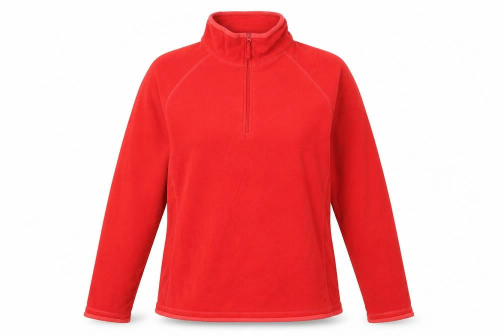 Preworn Womens Red High Neck Polyester Pullover Jumper Size 14
