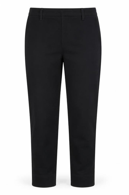 H&M Womens Black Cotton Jegging Jeans Size 4 L29 in Regular Zip