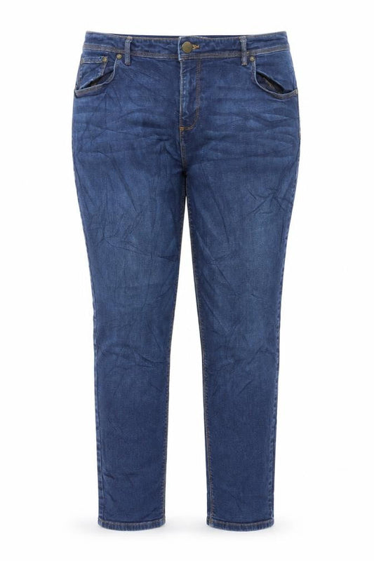 Womens Blue Cotton Skinny Jeans Size 36 in L29 in Regular Button