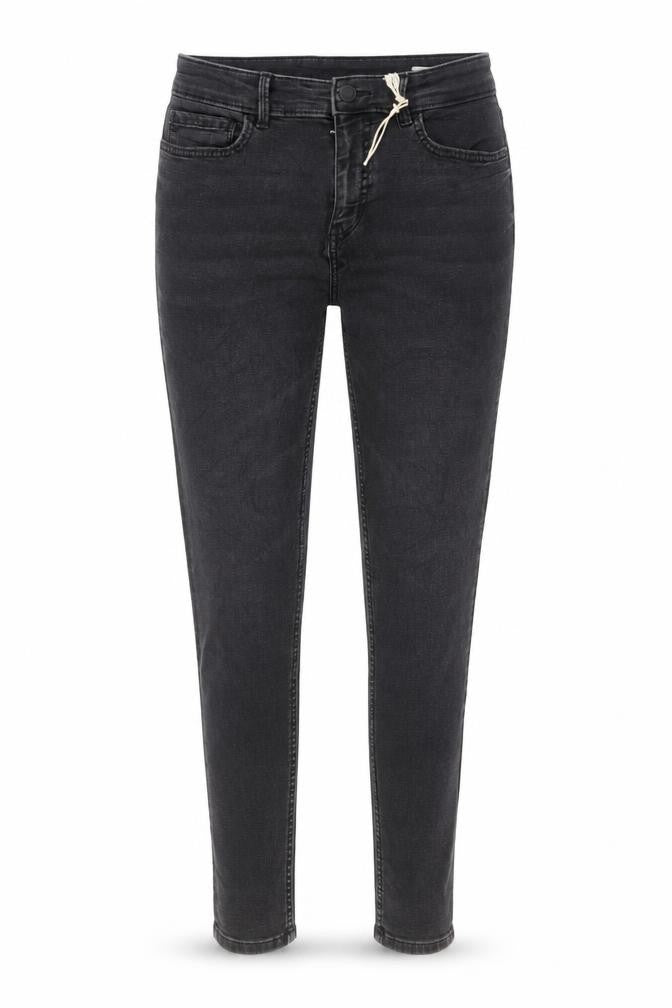 Marks & Spencer Womens Grey Cotton Skinny Jeans Size 12 L27 in Regular Button