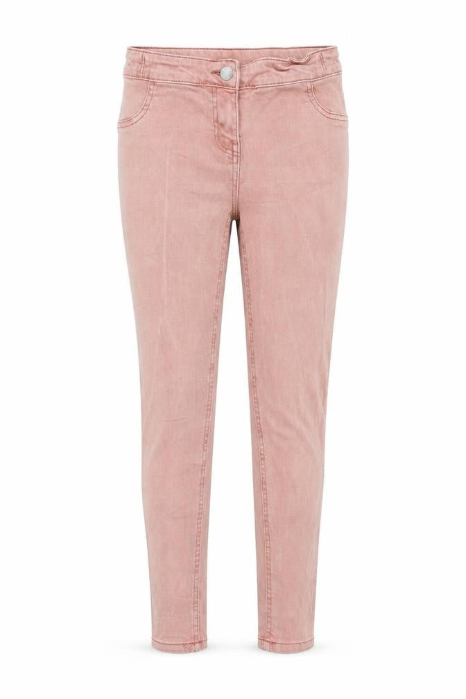 TU Girls Pink Cotton Skinny Jeans Size 10 Years Regular Zip