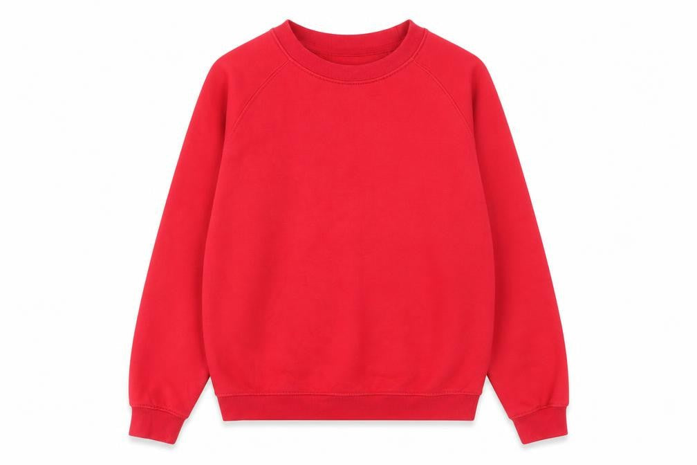 Trutex Womens Pink Cotton Pullover Sweatshirt Size 2XS Pullover