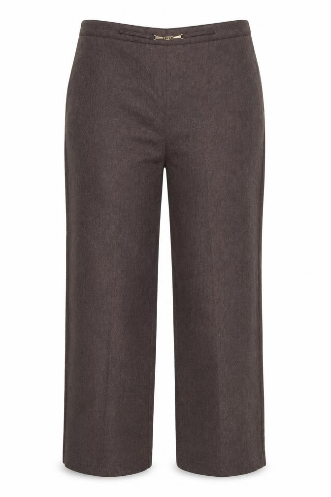 Autonomy Womens Brown Polyester Trousers Size 20 L29 in Regular