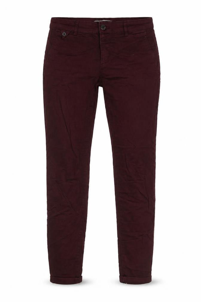 Pull&Bear Womens Red Cotton Skinny Jeans Size 6 L27 in Regular Zip
