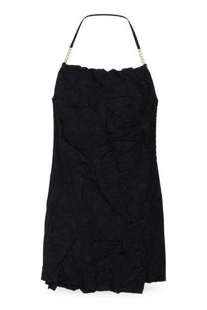Zara Womens Black Floral Viscose Shift Size XS Square Neck Pullover