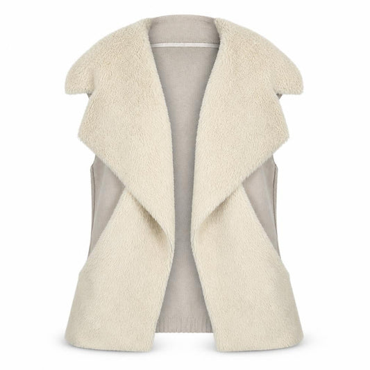 Atmosphere Womens Grey Gilet Waistcoat Size M