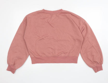 Preloved Primark Womens Pink Polyester Pullover Sweatshirt Size S Pullover - Minnie Mouse - Back