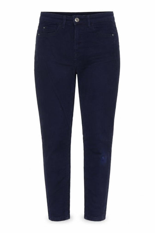 Marks & Spencer Womens Blue Cotton Jegging Jeans Size 8 L29.5 in Regular Zip