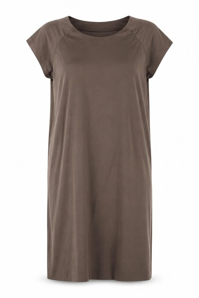 Gap Womens Brown Cotton Sheath Size M Round Neck Pullover