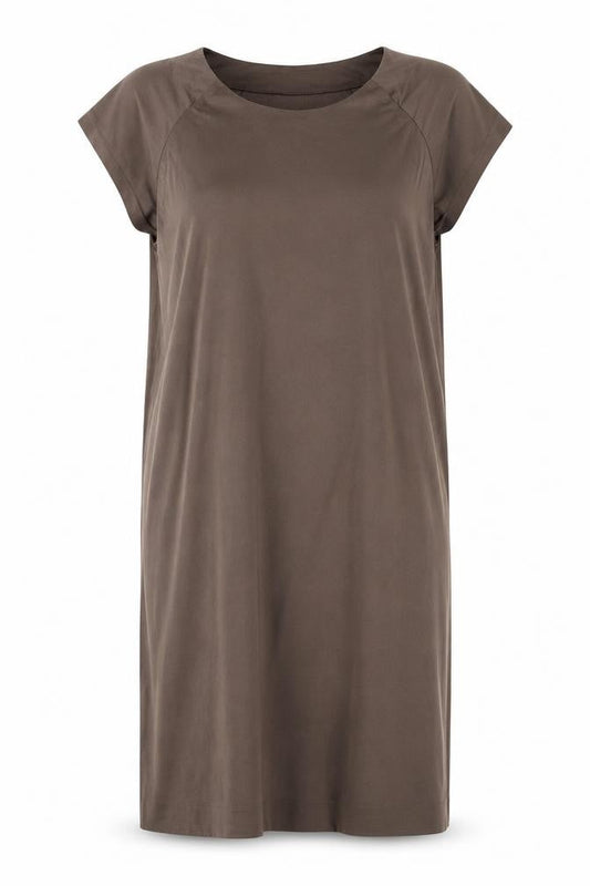 Gap Womens Brown Cotton Sheath Size M Round Neck Pullover