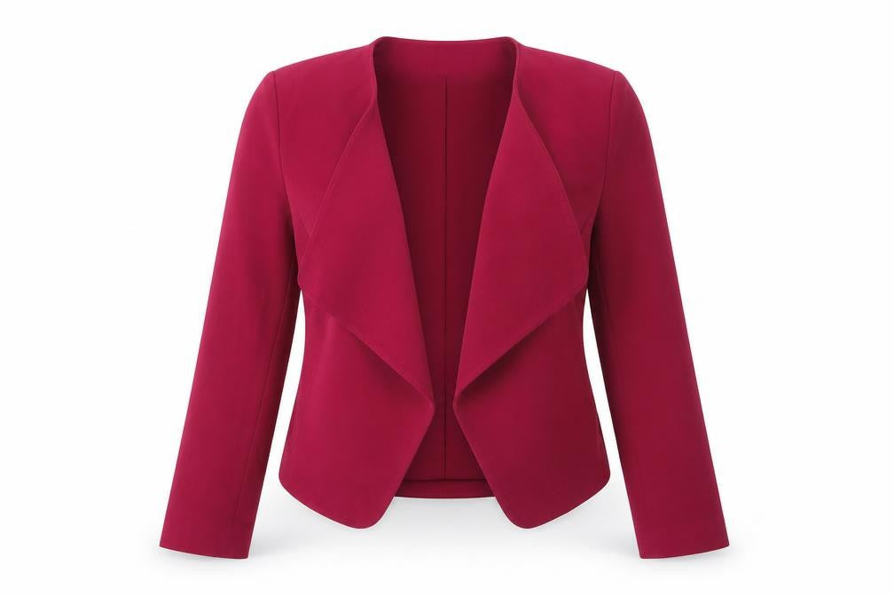 Papaya Womens Purple Jacket Size 12 - Shoulder Pads