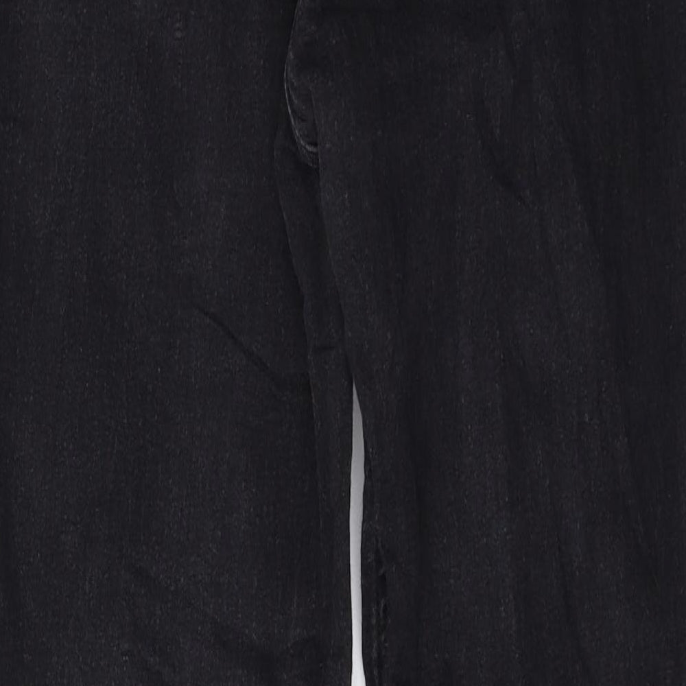 H&M Womens Black Cotton Skinny Jeans Size 30 in L26 in Regular Zip