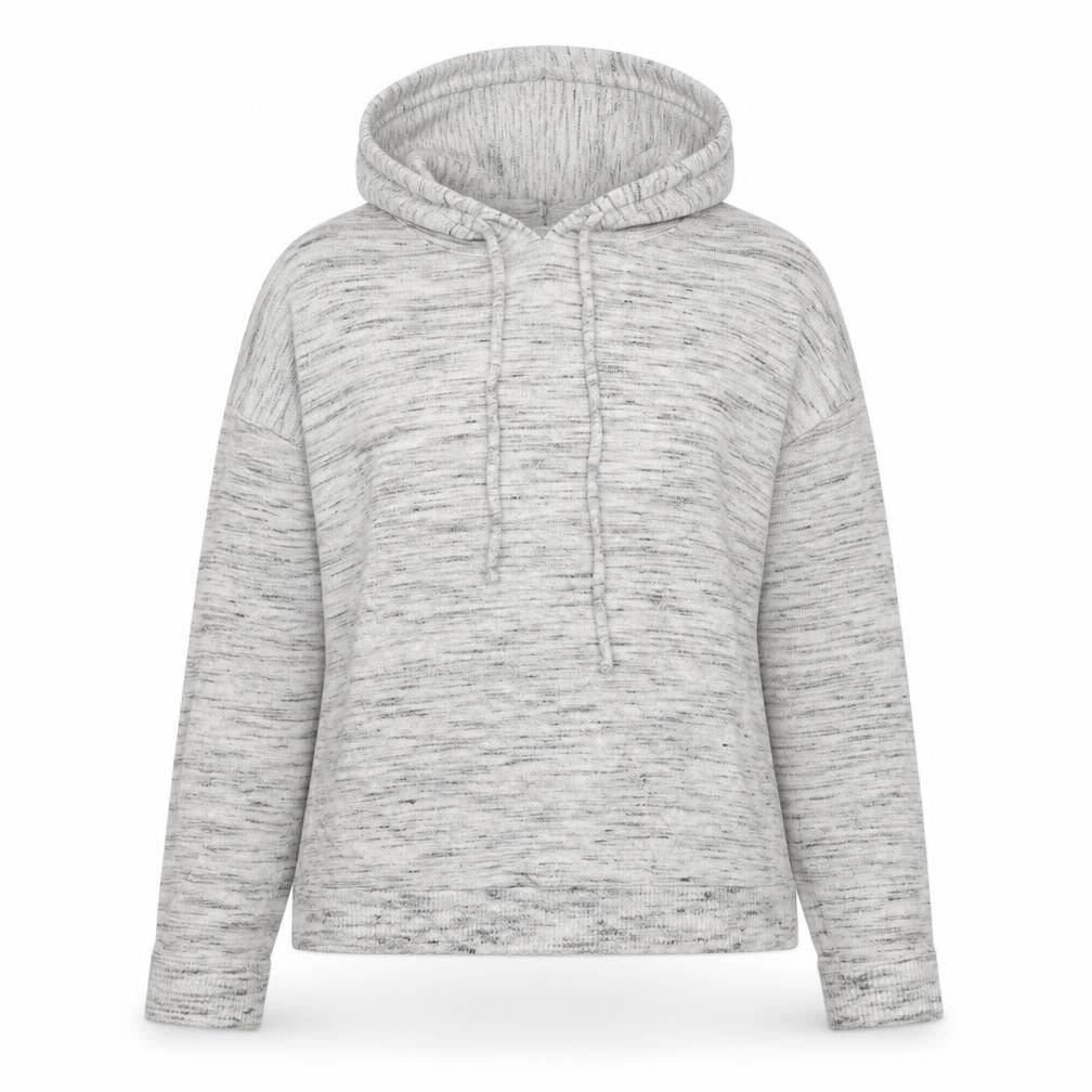 Marks & Spencer Womens Grey Polyester Pullover Hoodie Size 10 Pullover