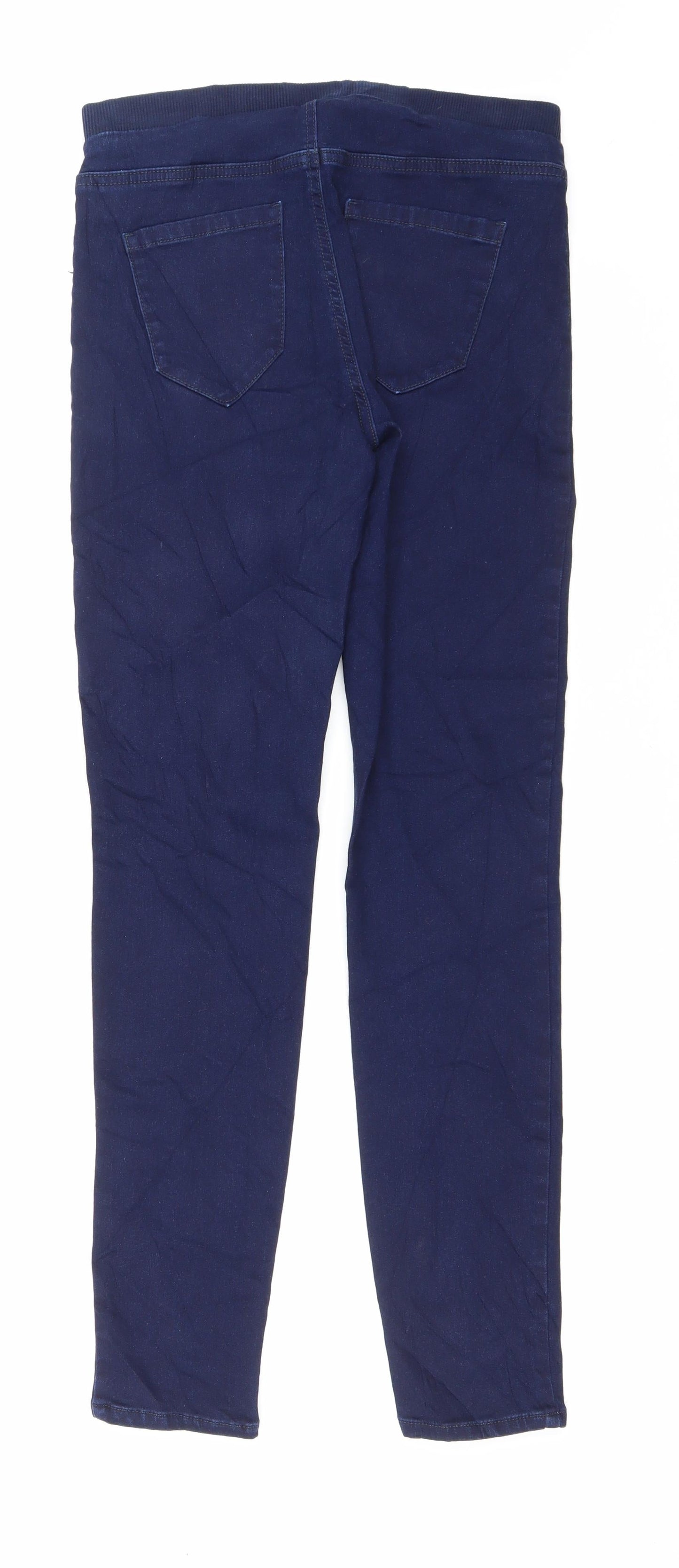 ESMARA Womens Blue Cotton Jegging Jeans Size 31 in L30 in Regular Drawstring