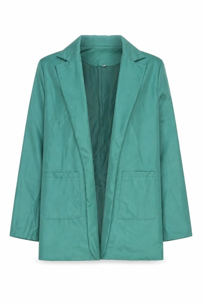 Preworn Womens Green Jacket Size XL Tie
