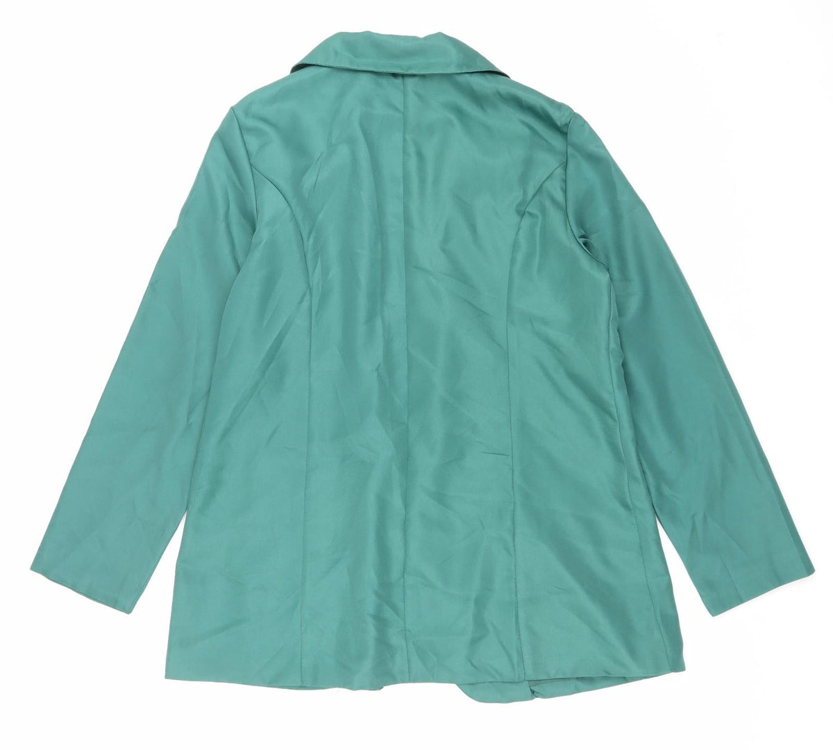 Preworn Womens Green Jacket Size XL Tie