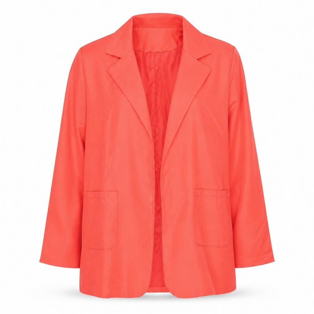 Preworn Womens Red Jacket Size XL Tie