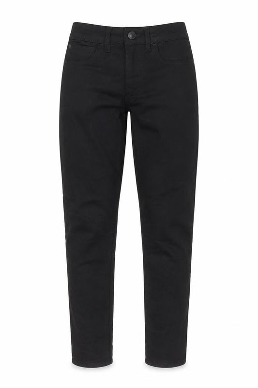 Marks & Spencer Womens Black Cotton Skinny Jeans Size 6 L27 in Regular Button