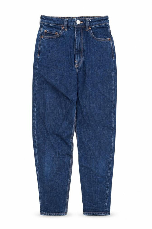 Weekday Womens Blue 100% Cotton Skinny Jeans Size 24 in L28 in Regular Zip