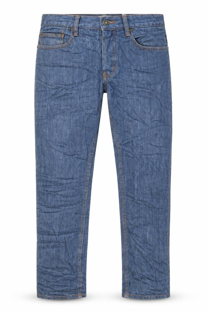 Topman Mens Blue Cotton Skinny Jeans Size 32 in L29 in Regular Button - Short Length